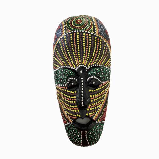 Foto - Africká kmeňová maska - 24 x 11 cm